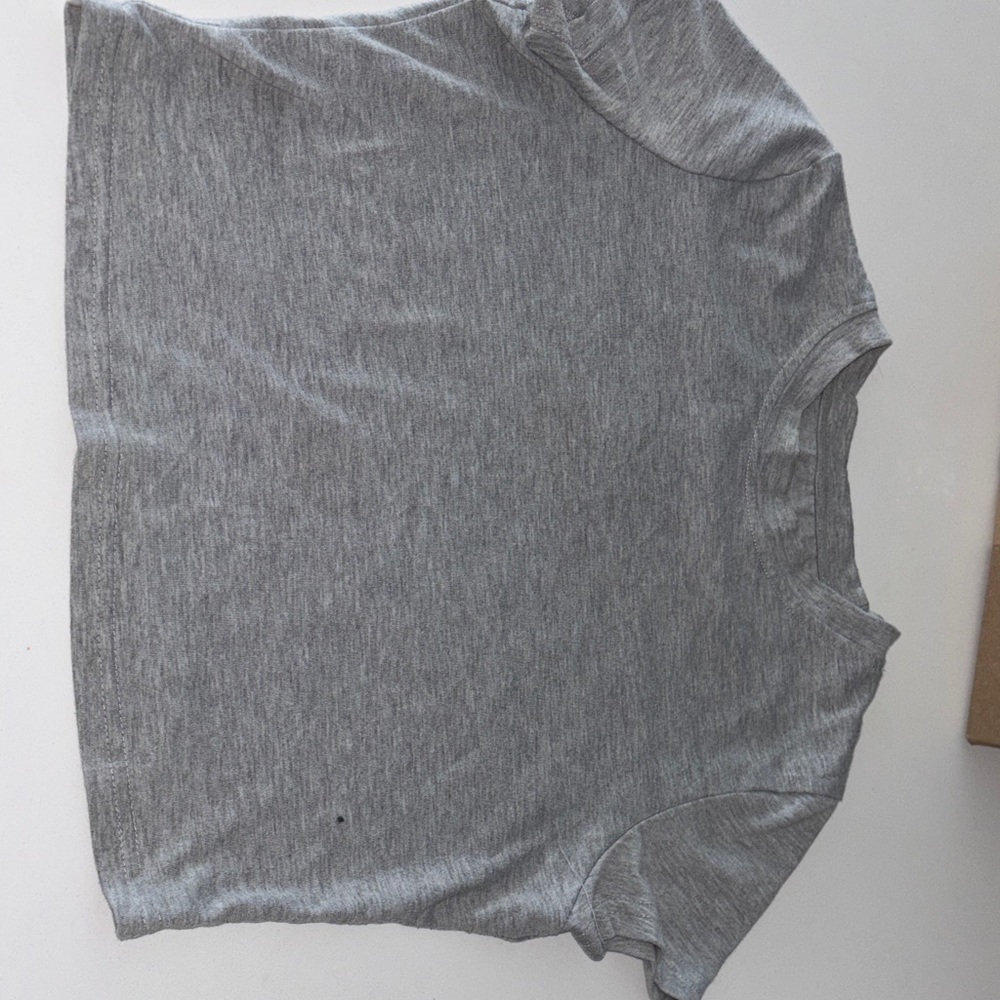 Gray Short Sleeve T-Shirt